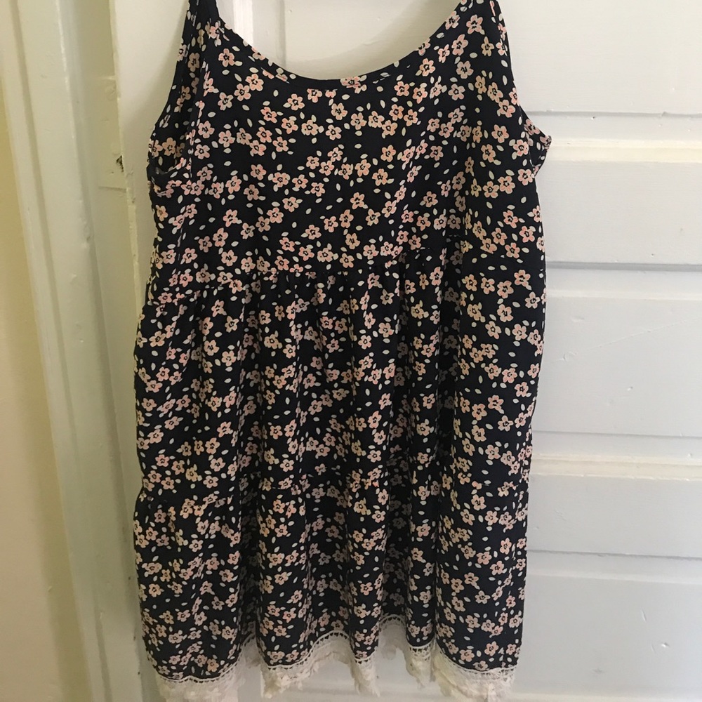 Tank Top Flowy Floral Dress